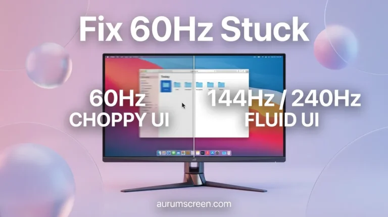 Windows 11 Stuck at 60Hz? How to Enable 144Hz or 240Hz on Your Monitor