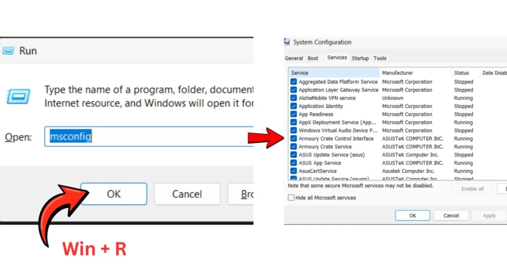 Identify and remove conflicting applications on PC